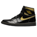 Air Jordan 1 Retro High Black Metallic Gold Trainers