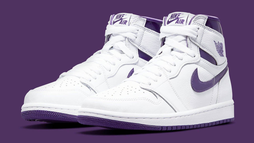 Air Jordan 1 Retro High Court Purple Womens Trainers