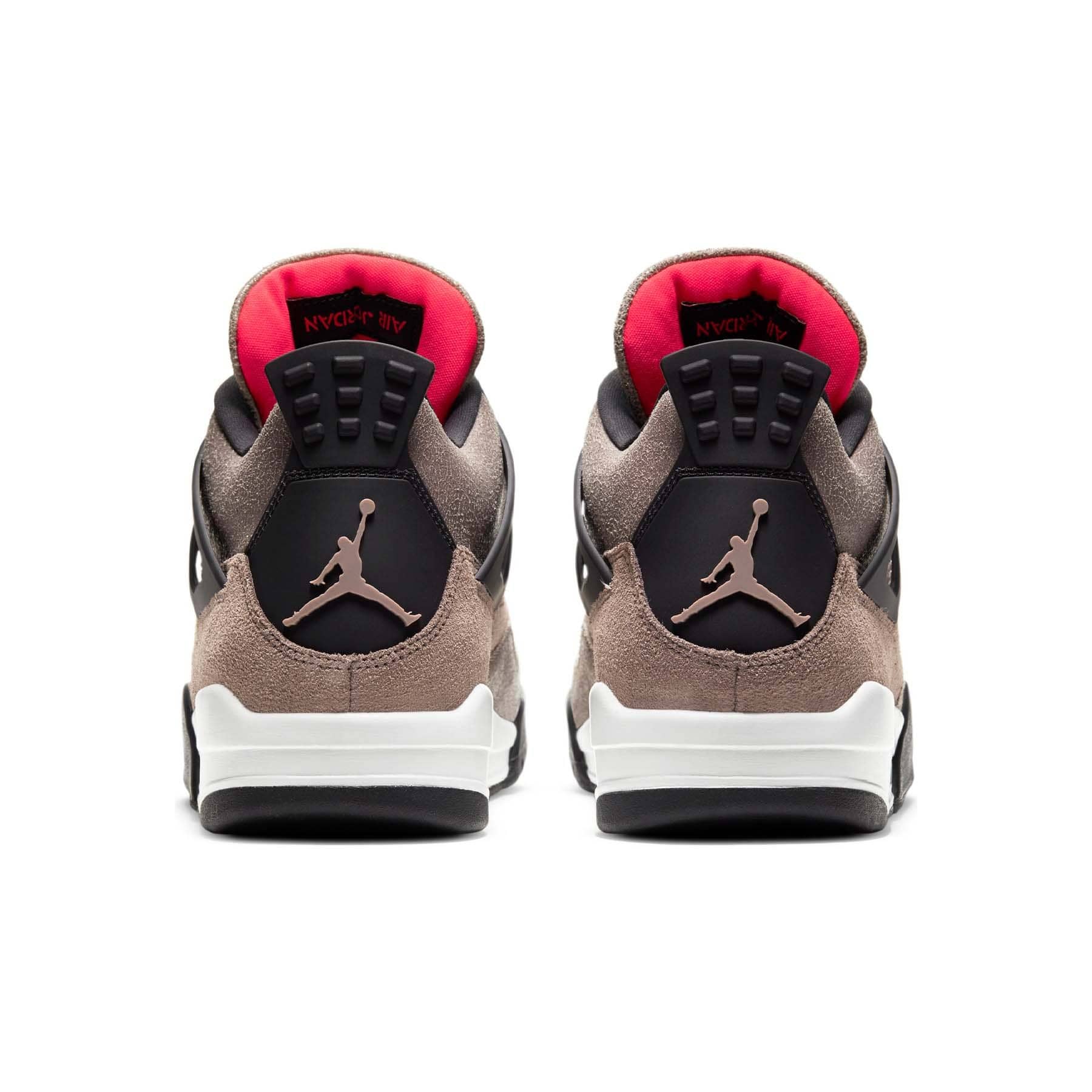 Air Jordan 4 Retro Taupe Haze trainers heel view