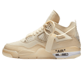 Air Jordan 4 Retro Off-White Sail Trainers
