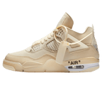 Air Jordan 4 Retro Off-White Sail Trainers