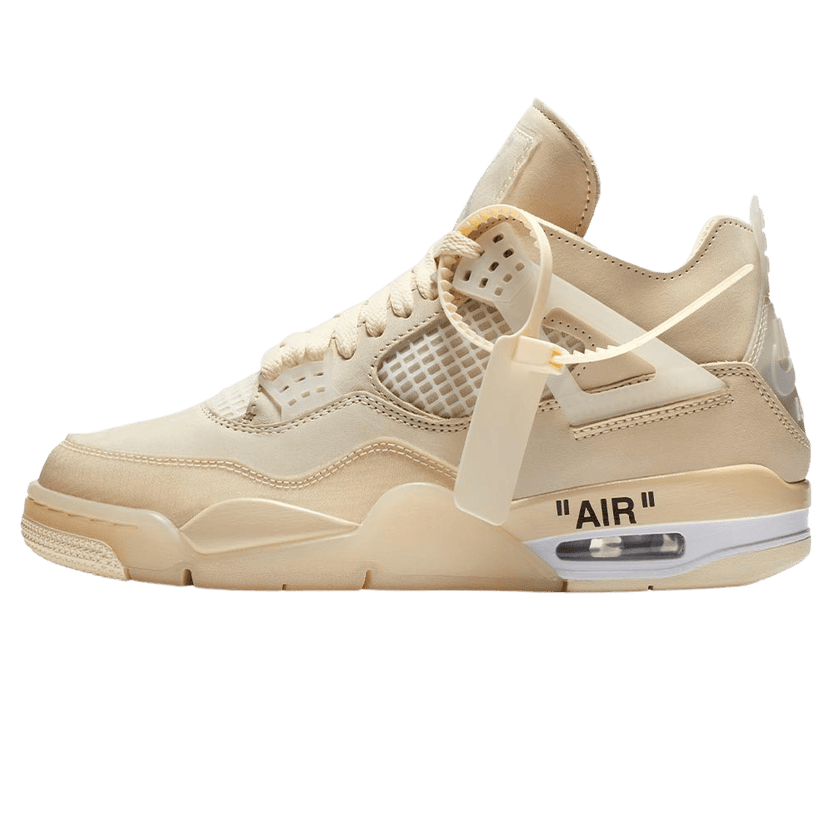 Air Jordan 4 Retro Off-White Sail Trainers
