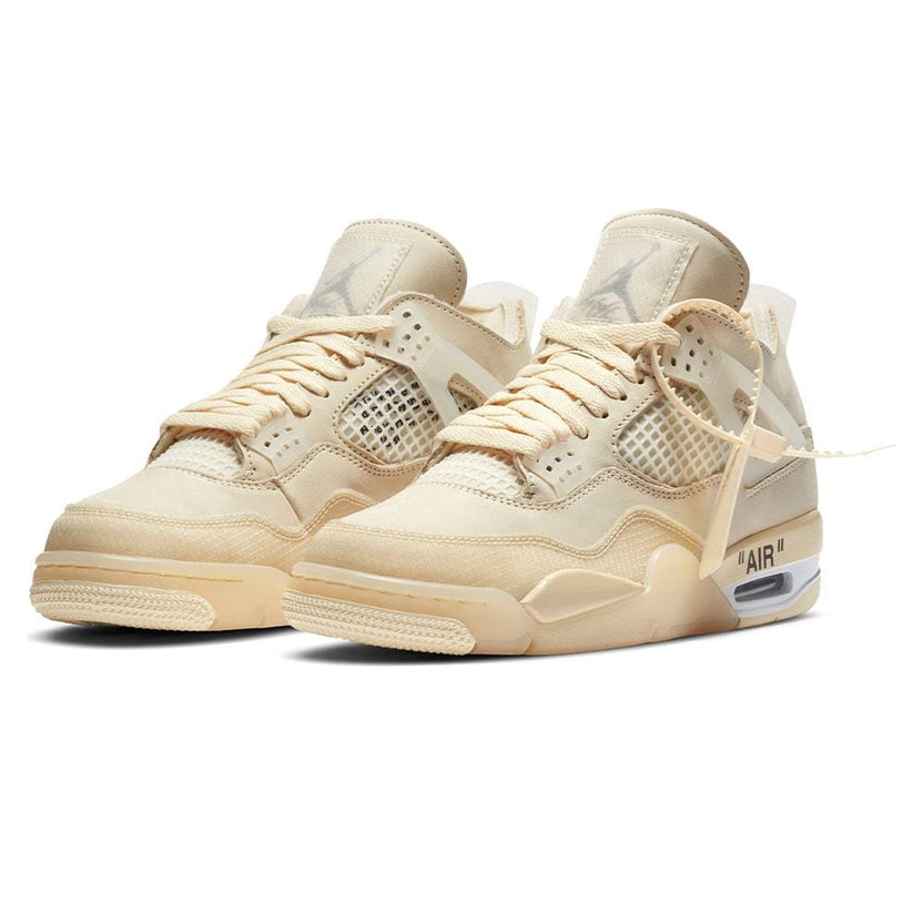 Air Jordan 4 Retro Off-White Sail Trainers