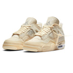 Air Jordan 4 Retro Off-White Sail Trainers