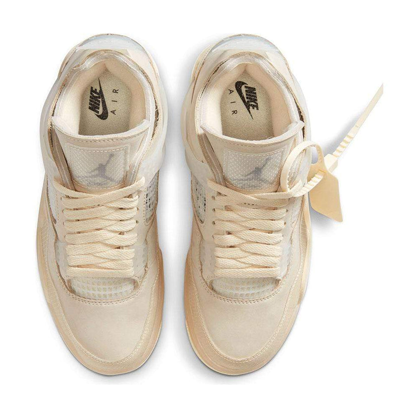 Air Jordan 4 Retro Off-White Sail Trainers