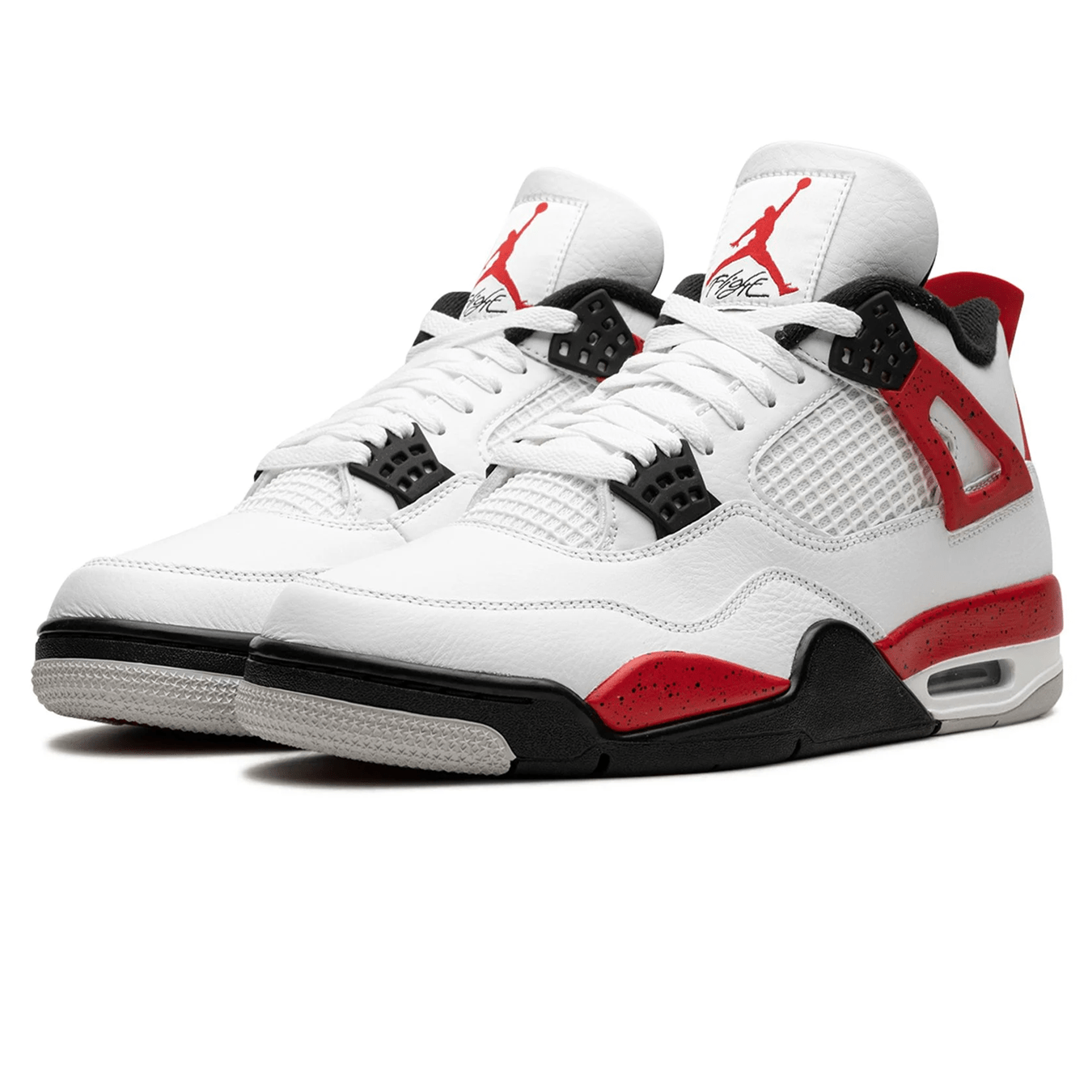 Air Jordan 4 Retro Red Cement trainers alternate side view
