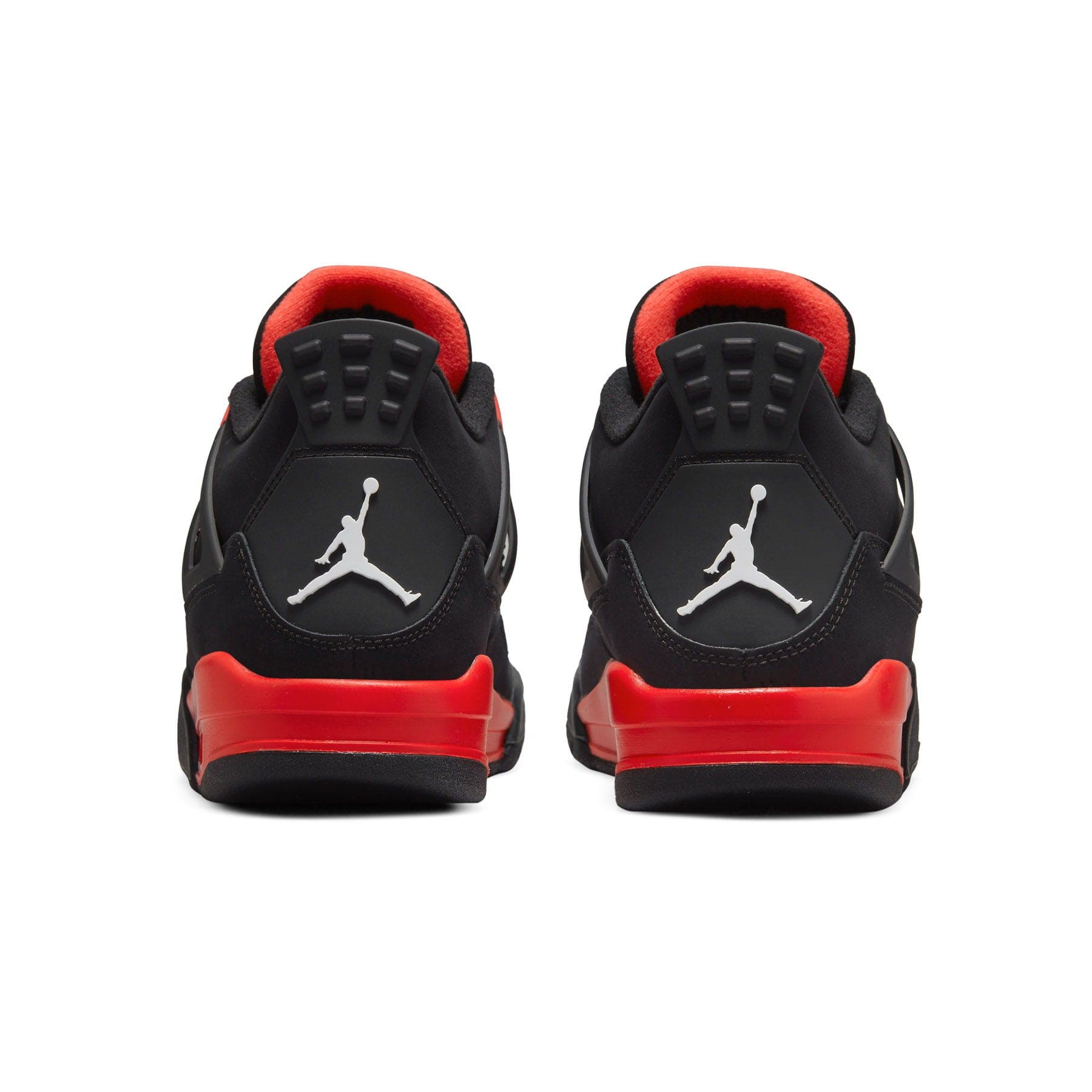 Air Jordan 4 Retro GS Red Thunder trainers heel view