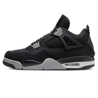 Air Jordan 4 Retro SE Black Canvas Trainers