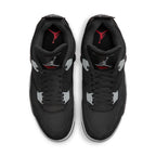 Air Jordan 4 Retro SE Black Canvas Trainers