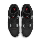 Air Jordan 4 Retro SE Black Canvas Trainers