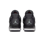 Air Jordan 4 Retro SE Black Canvas Trainers