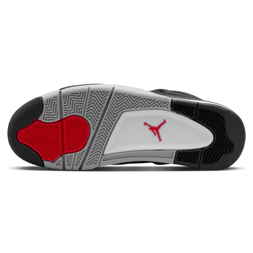 Air Jordan 4 Retro SE Black Canvas Trainers