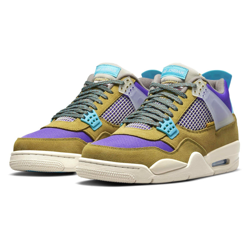 Air Jordan 4 Retro Union Desert Moss Trainers