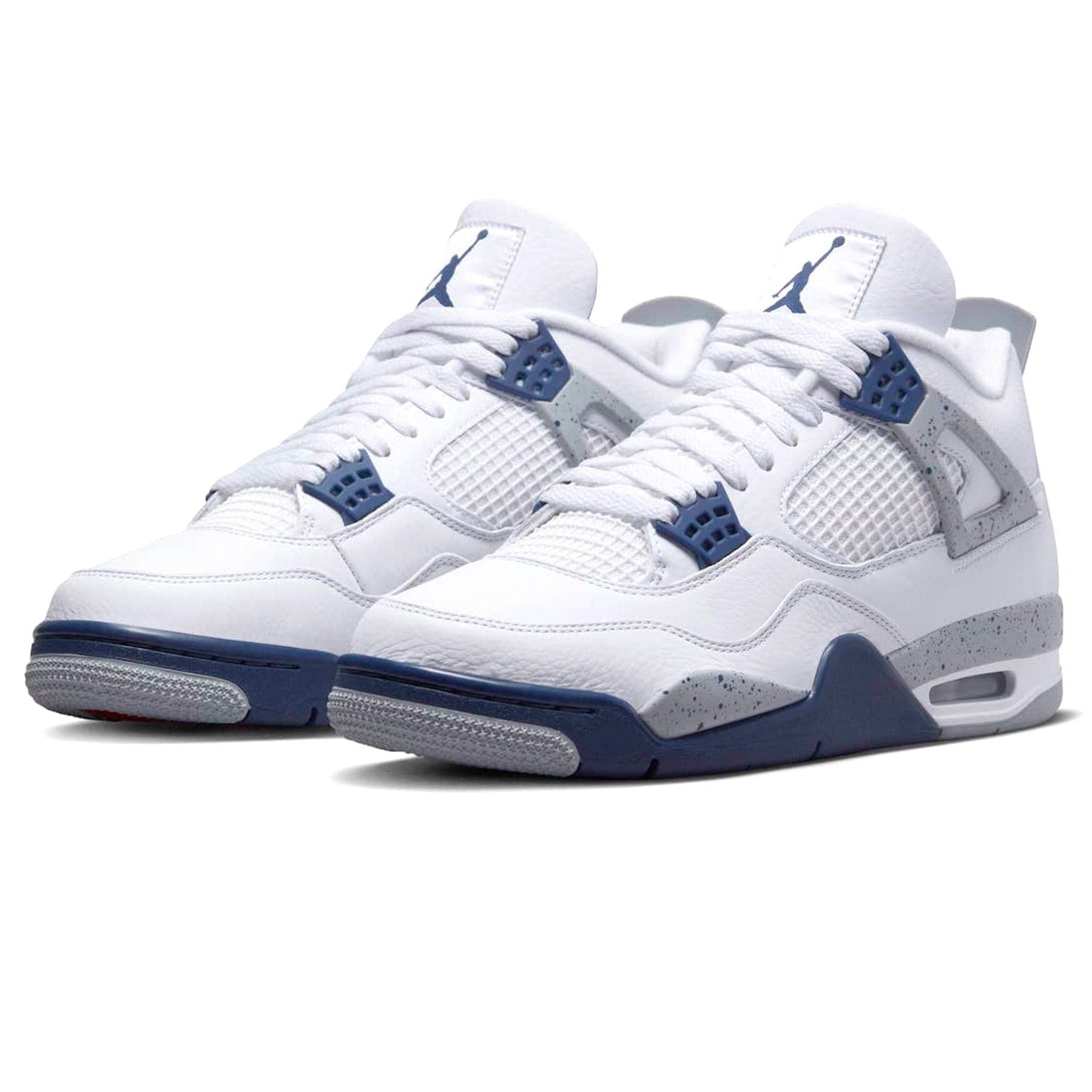 Air Jordan 4 Retro Midnight Navy trainers alternate side view