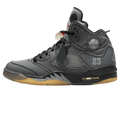 Air Jordan 5 Off-White Black Trainers
