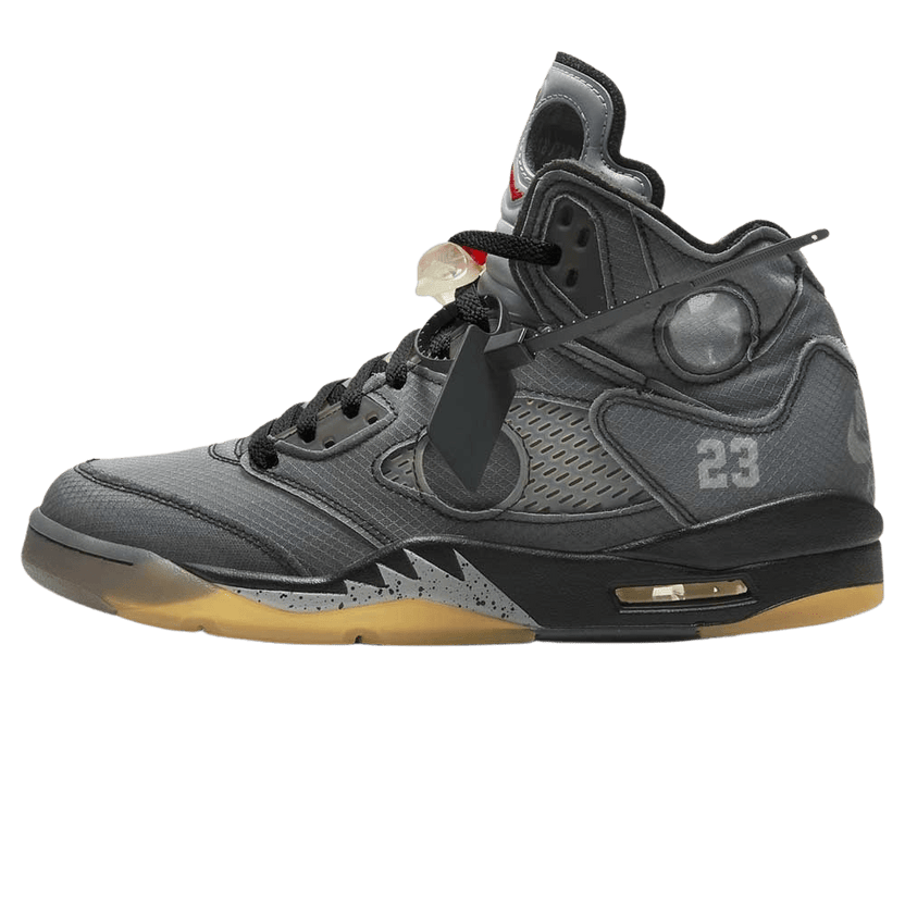 Air Jordan 5 Off-White Black Trainers