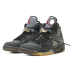 Air Jordan 5 Off-White Black Trainers