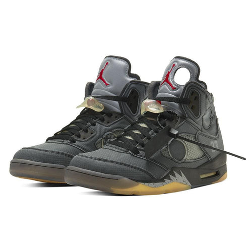 Air Jordan 5 Off-White Black Trainers