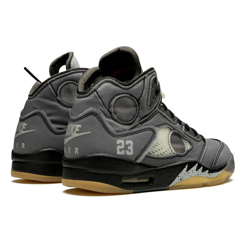 Air Jordan 5 Off-White Black Trainers