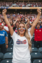 United States World Cup 2026 T-Shirt - Bold Graffiti Flag Design by StayClothed.com