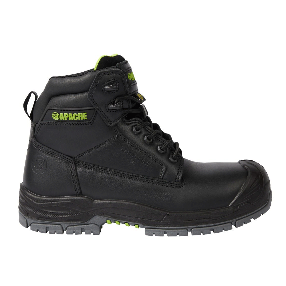 Apache Cranbrook Waterproof ESD Gts Outsole Safety Boots Black