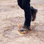 Apache Moose Jaw Leather Waterproof Safety Boots Brown