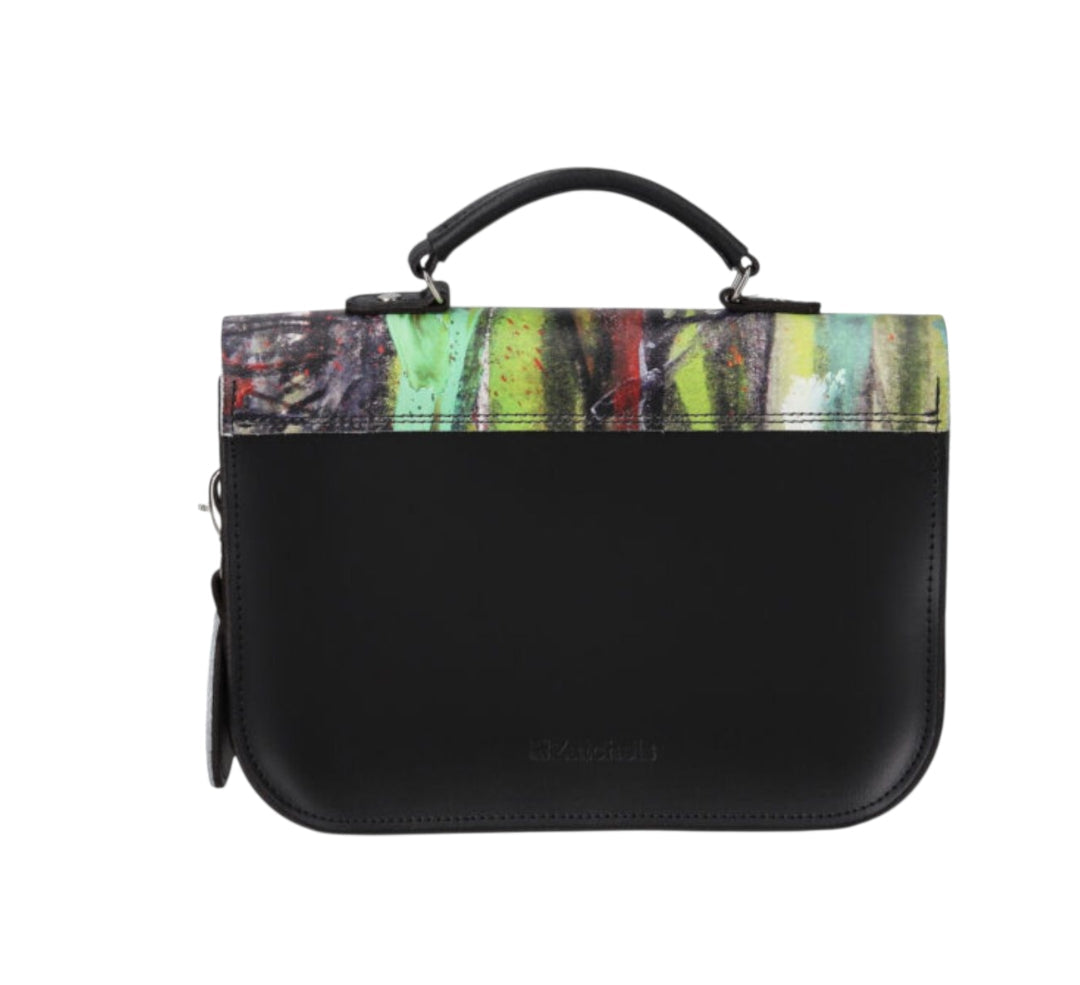 Zatchels Rachel Gadsden midi satchel detail view