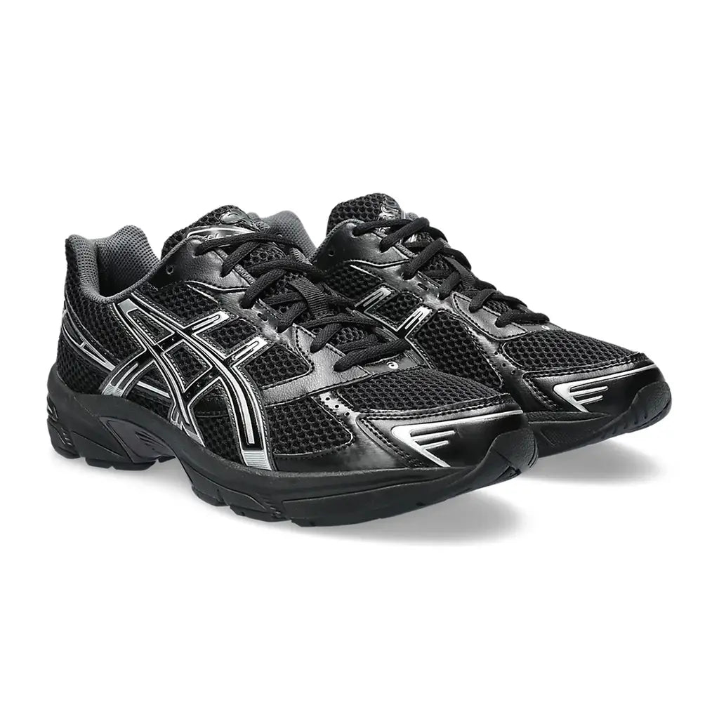 ASICS GEL-1130 Black Pure Silver Trainers