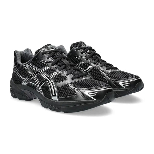 ASICS GEL-1130 Black Pure Silver Trainers