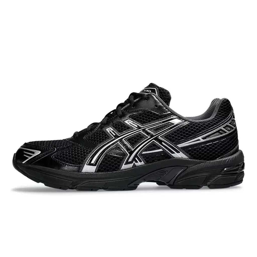 ASICS GEL-1130 Black Pure Silver Trainers
