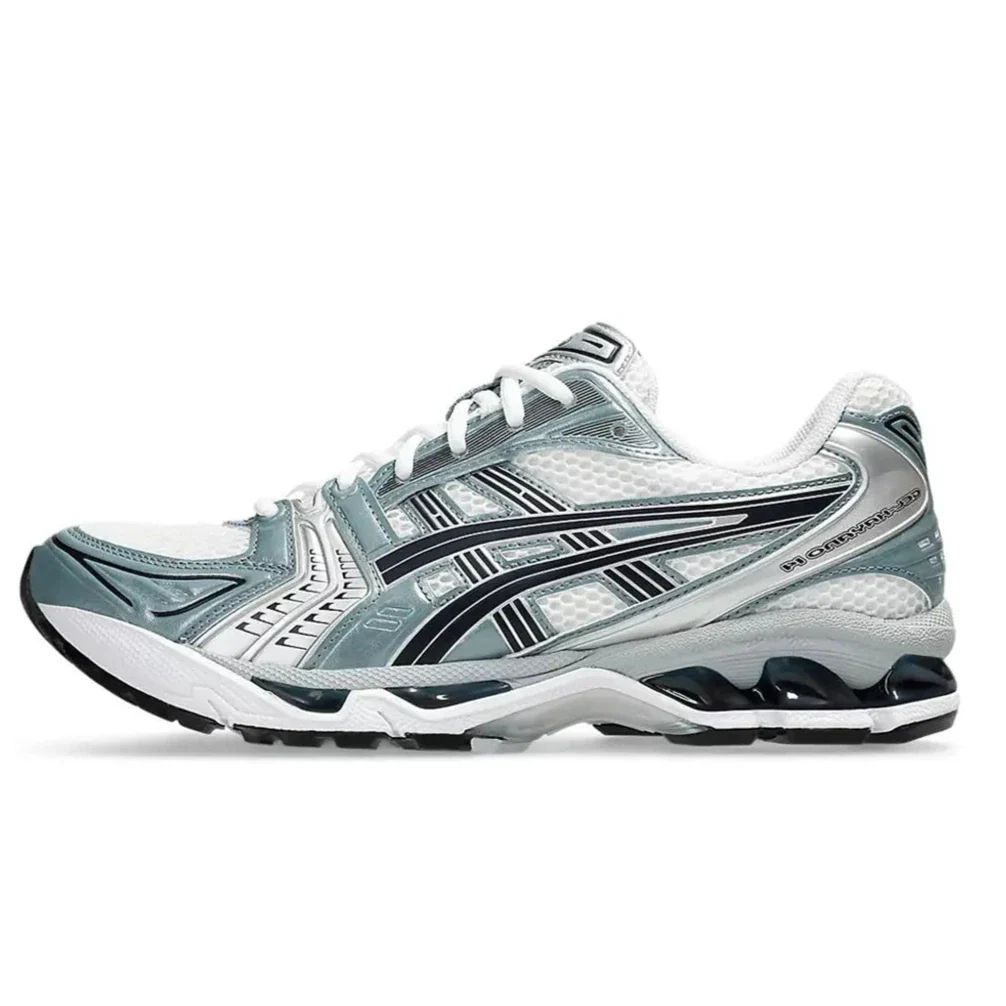 ASICS GEL-KAYANO 14 White Fjord Grey Trainers