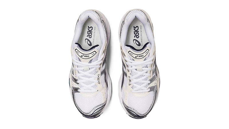 ASICS GEL-KAYANO 14 White Midnight Womens Trainers