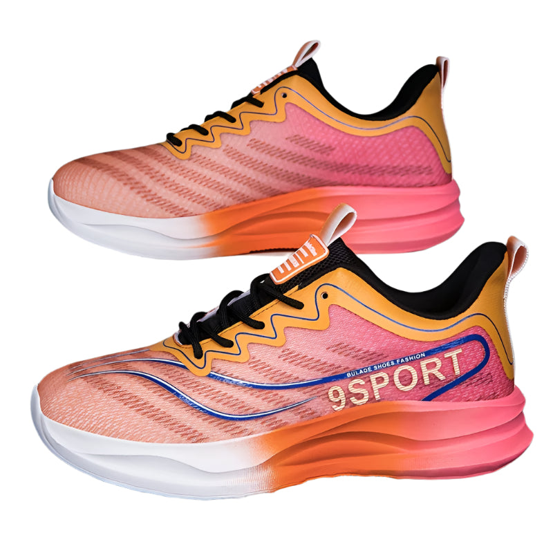Mens Lightweight Low Top Round Toe Running Trainers