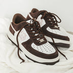 Unisex Breathable Low Top Lace Up Round Toe Trainers