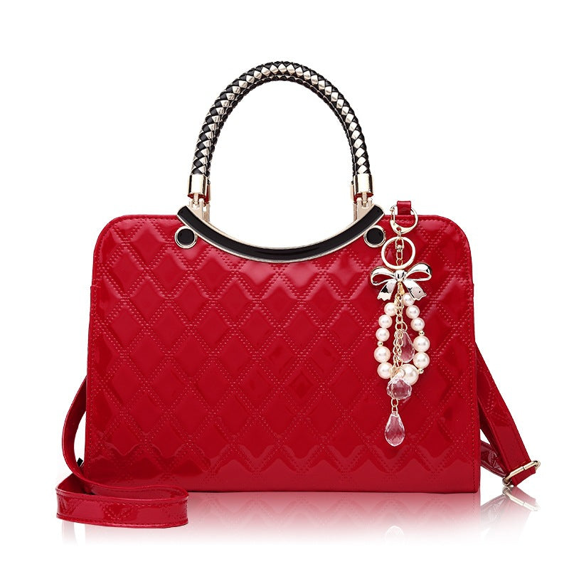 Lingge Womens Shoulder Messenger Handbag