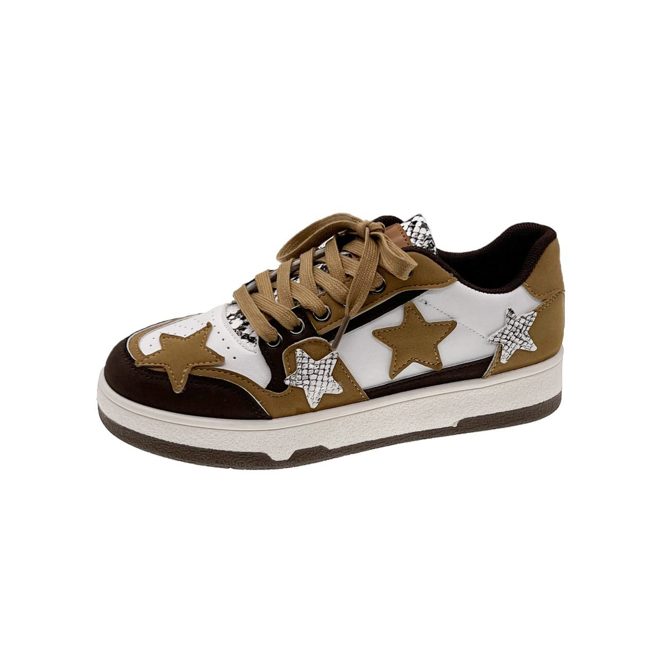 Canvas Low Top Lace Up Round Toe Trainers