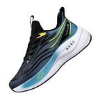 Mens Non Slip Breathable Low Top Lace Up Running Trainers