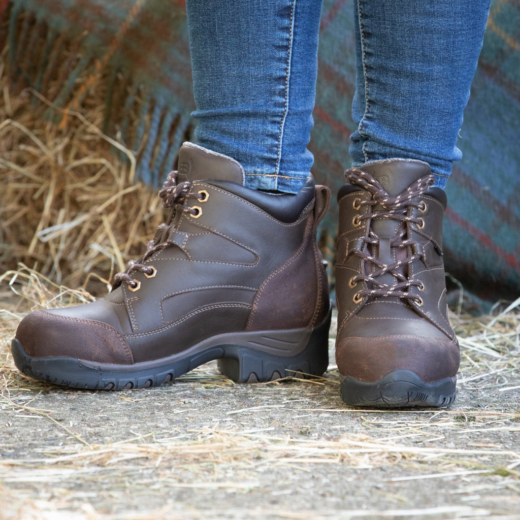 Bareback Footwear Blair Storm Waterproof Jodhpur Boots Brown