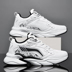 Mens EVA Breathable Thick Sole Lace Up Trainers