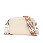 Womens Small Square Crossbody Bag With Wide Strap
