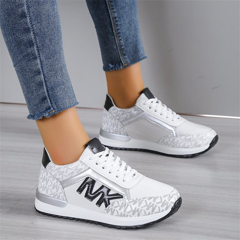 Large Size Womens Shoes Casual Sports Shoes Color Muffin