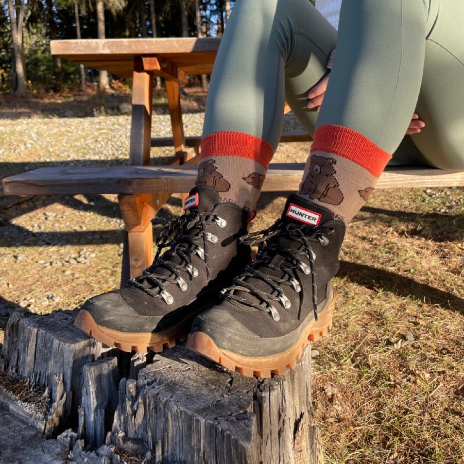 Bare Kind Save the Bears Bamboo Socks