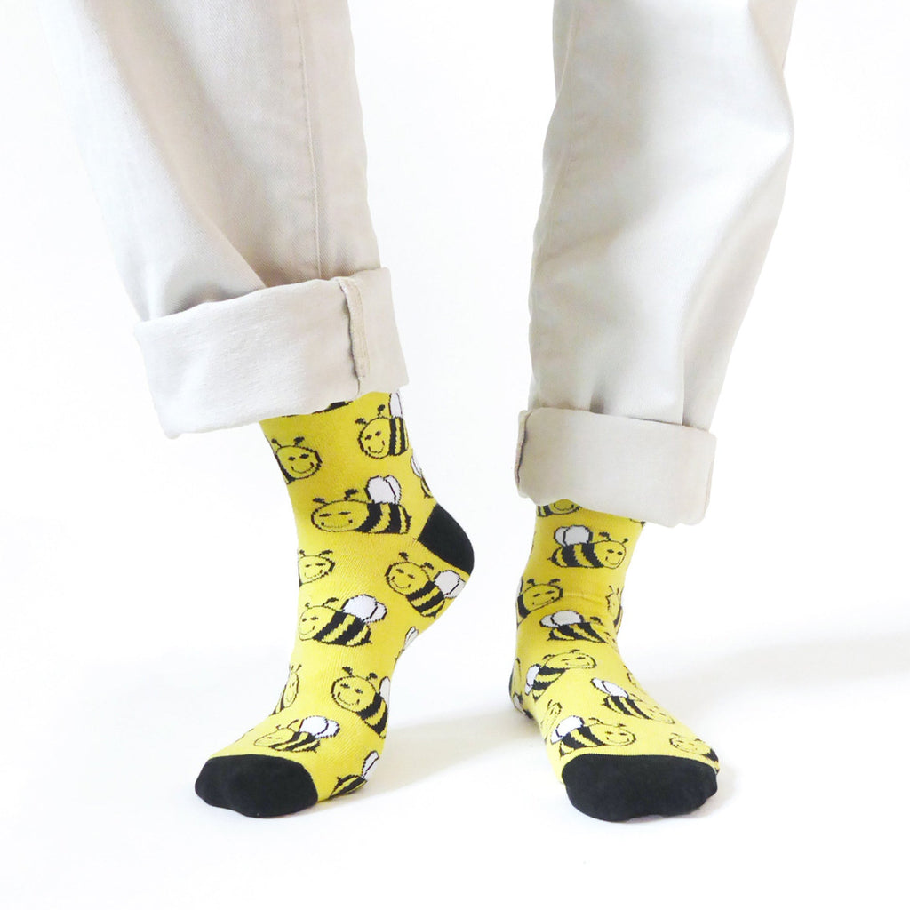 Bare Kind The Bee 2 Pack Bamboo Sock Set