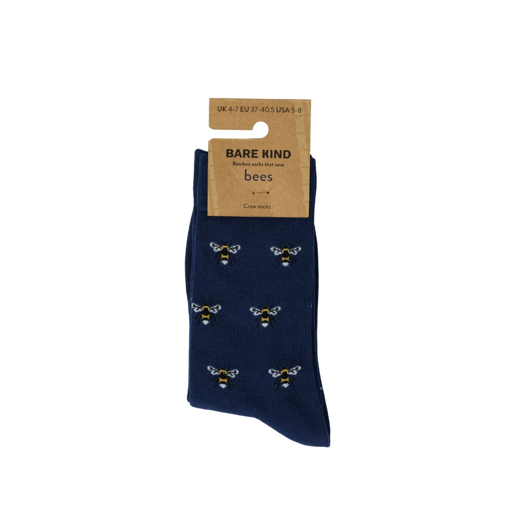 Bare Kind Save the Bee Small Motif Bamboo Socks