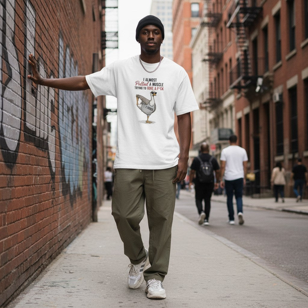 Black man wearing streetwear streetwear style shot