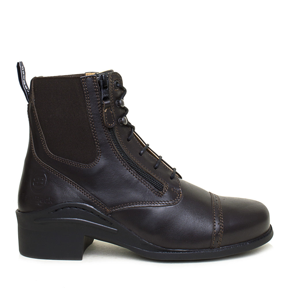 Bareback Footwear Bramham Zip Jodhpur Boots Brown