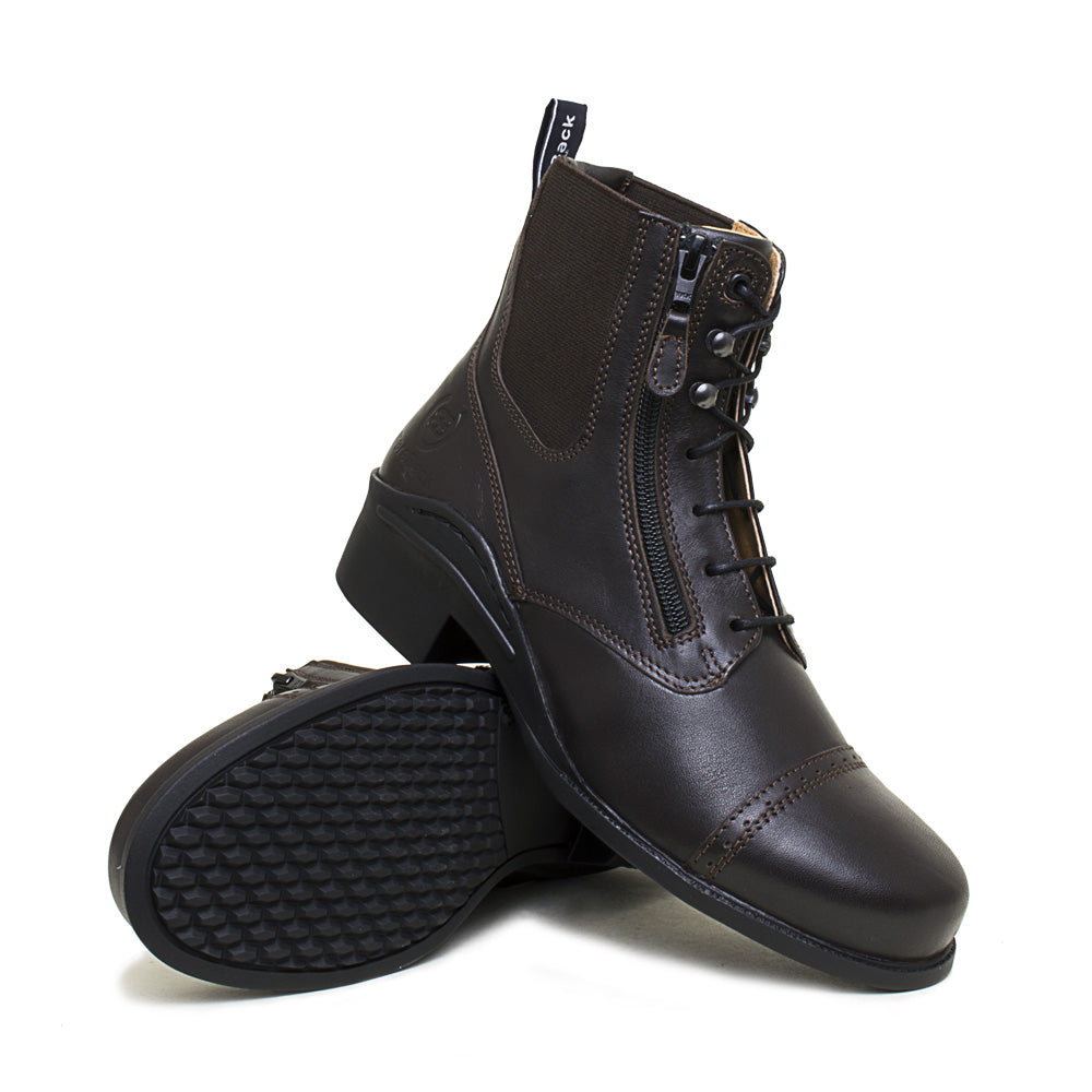 Bareback Footwear Bramham Zip Jodhpur Boots Brown