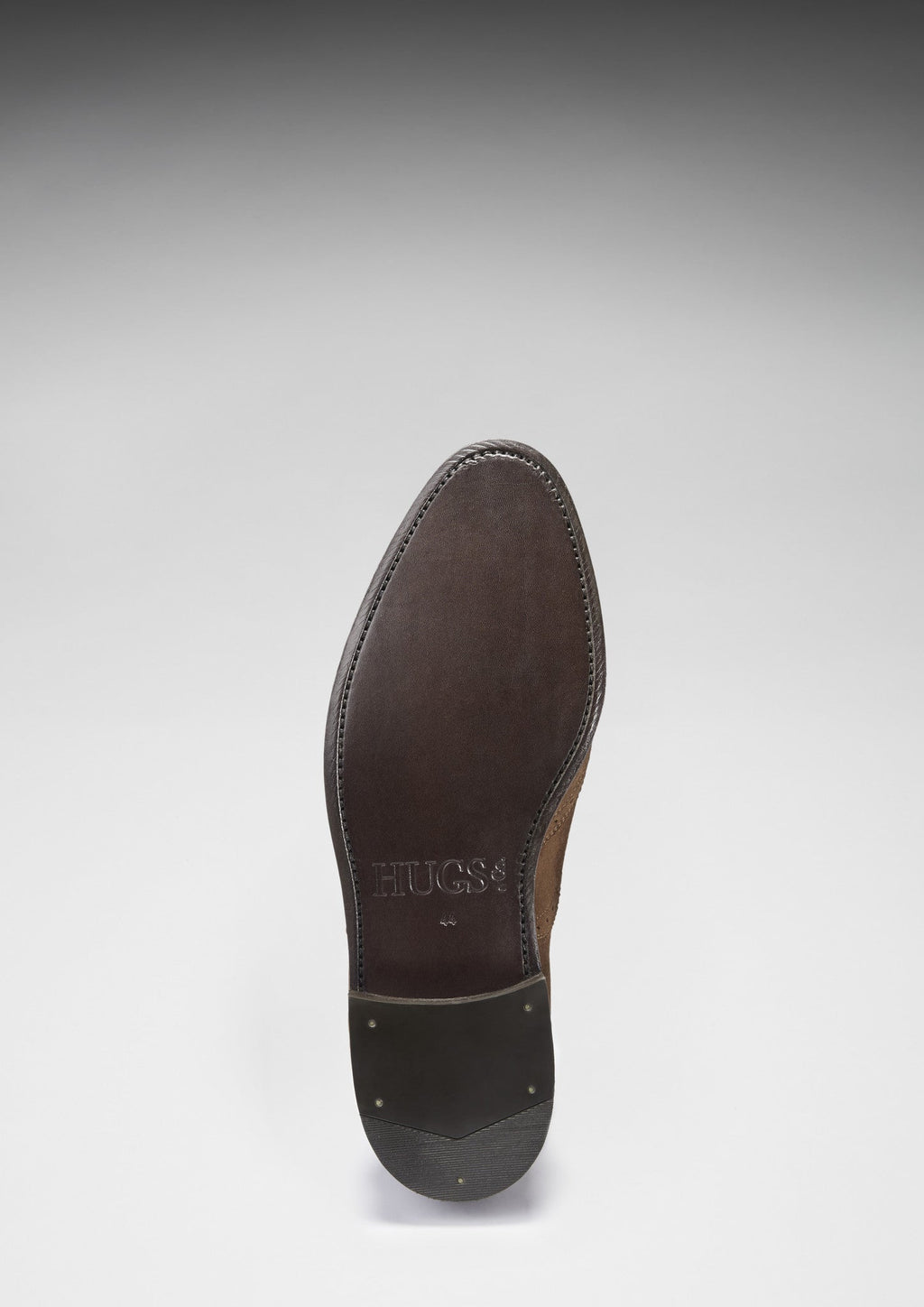Hugs & Co Mens Brown Suede Brogues Welted Leather Sole