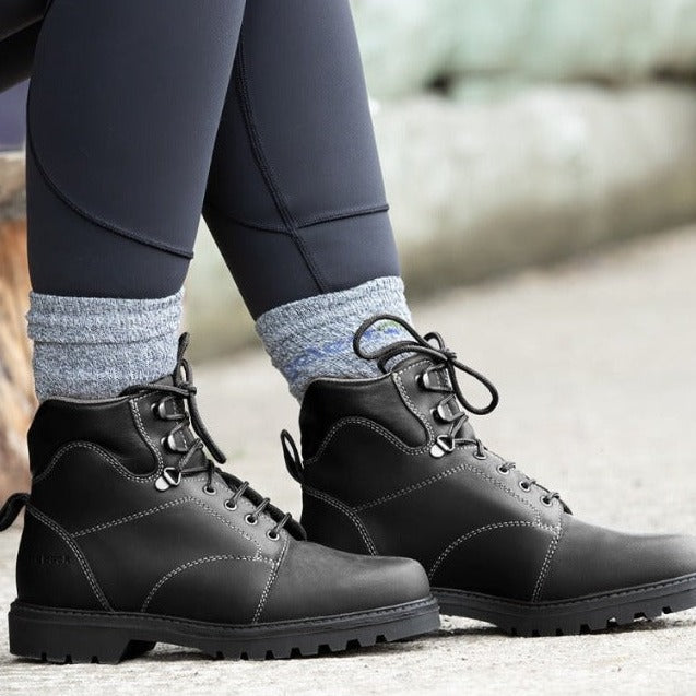 Bareback Footwear Buffalo Boots Black