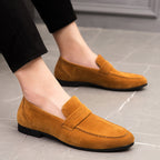 Mens High Top Slip On Casual Shoes